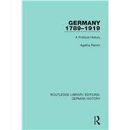 Germany 1789-1919 by Ramm, Agatha, 9780367248239