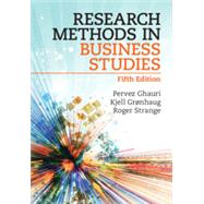 Research Methods in Business Studies by Ghauri, Pervez; Grnhaug, Kjell; Strange, Roger, 9781108708241