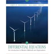Differential Equations: An Introduction to Modern Methods and Applications, 2nd Edition by James R. Brannan (Clemson University); William E. Boyce (Rensselaer Polytechnic Institute), 9780470458242