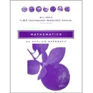 Technology Resource Manual to accompany Mathematics: An Applied Approach, 8e by Sullivan, Michael; Mizrahi, Abshalom; Ardis, Bill, 9780471448242