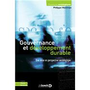 Gouvernance et dveloppement durable : Une mise en perspective sociologique by Philippe Hamman, 9782807328242