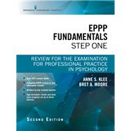 Eppp Fundamentals, Step One by Klee, Anne L.; Moore, Bret A., 9780826188243