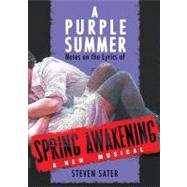 A Purple Summer by Sater, Steven, 9781557838247