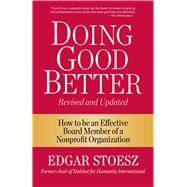 Doing Good Better by Stoesz, Edgar, 9781561488247