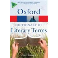 The Oxford Dictionary of Literary Terms by Baldick, Chris, 9780199208272