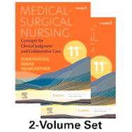 Medical-Surgical Nursing: Concepts for Clinical Judgment and Collaborative Care, 2-Volume Set by Ignatavicius; Heimgartner; Rebar, 9780323878272
