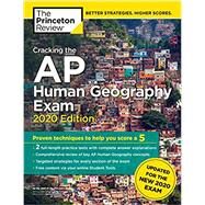 Cracking the AP Human Geography Exam 2020 by Princeton Review, 9780525568278