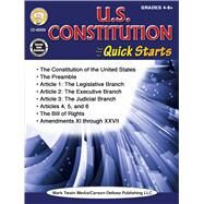U.S. Constitution Quick Starts by Barden, Cindy, 9781622238279