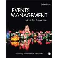 Events Management by Raj, Razaq; Walters, Paul; Rashid, Tahir, 9781473948280