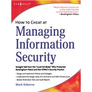 How to Cheat at Managing Information Security by Osborne, Mark; Summitt, Paul M., 9780080508283