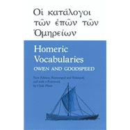 Homeric Vocabularies by Owen, William B., 9780806108285