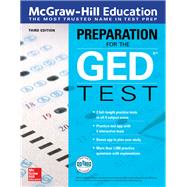 McGraw-Hill Education Preparation for the GED Test, Third Edition by McGraw Hill Editors, 9781260118285