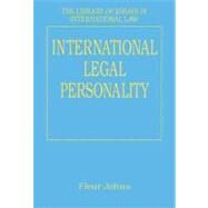 International Legal Personality by Johns,Fleur;Johns,Fleur, 9780754628286