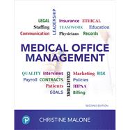 Medical Office Management by Malone, Christine, 9780134868288