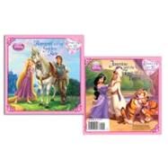 Rapunzel and the Golden Rule/Jasmine and the Two Tigers (Disney Princess) by Bazaldua, Barbara; Bergen, Lara; Disney Storybook Art Team; Studio IBOIX, 9780736428293