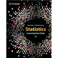 Statistics Learning from Data by Peck, Roxy; Case, Catherine, 9780357758298