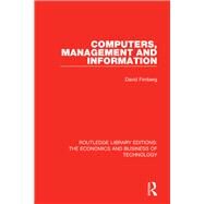 Computers, Management and Information by Firnberg, David, 9780815368298