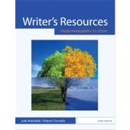 Writer's Resources From Paragraph to Essay by Robitaille, Julie; Connelly, Robert, 9780495908302