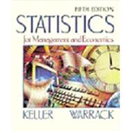 Statistics for Management and Economics by Keller, Gerald; Warrack, Brian, 9780534368302
