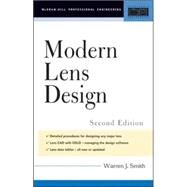 Modern Lens Design by Smith, Warren, 9780071438308