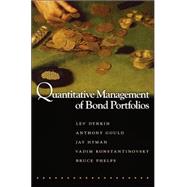 Quantitative Management of Bond Portfolios by Dynkin, Lev, 9780691128313
