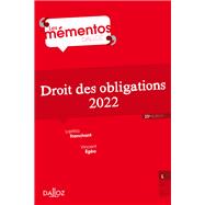 Droit des obligations 2022 - 25e ed. by Laetitia Tranchant; Vincent ga, 9782247208326