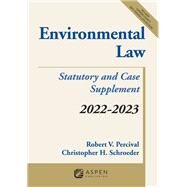 Environmental Law by Robert V. Percival; Christopher H. Schroeder, 9781543858327