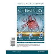 Fundamentals of General, Organic, and Biological Chemistry, Books a la Carte Edition by McMurry, John E.; Ballantine, David S.; Hoeger, Carl A.; Peterson, Virginia E., 9780134218328