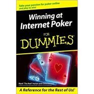 Winning at Internet Poker For Dummies by Harlan, Mark; Derossi, Chris, 9780764578335