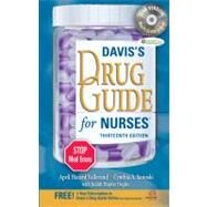 Davis's Drug Guide for Nurses (Book with CD-ROM + Access Code) by Vallerand, April Hazard, Ph.D., R.N.; Sanoski, Cynthia A.; Deglin, Judith Hopfer, 9780803628335