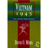 Vietnam 1945 by Marr, David G., 9780520078338