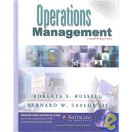 Operations Management : Multimedia Version by Russell, Roberta S.; Taylor, Bernard W., 9780130348340
