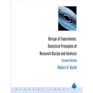 Design of Experiments Statistical Principles of Research Design and Analysis by Kuehl, Robert O., 9780534368340