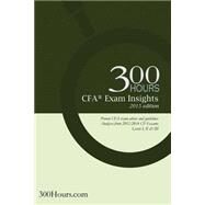 300 Hours CFA Exam Insights 2015 by 300 Hours, 9781506078342