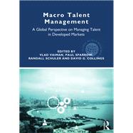 Macro Talent Management by Vlad Vaiman, 9781351778343