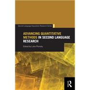 Advancing Quantitative Methods in Second Language Research by Plonsky; Luke, 9780415718349
