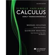 Calculus Early Transcendentals by Sullivan, Michael; Miranda, Kathleen, 9781319018351