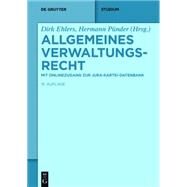 Allgemeines Verwaltungsrecht by Ehlers, Dirk; Punder, Hermann, 9783110368352