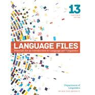 Language Files: Materials for an Introduction to Language and Linguistics by DEPARTMENT OF LINGUISTICS, THE OHIO STATE UNIVERSITY, 9780814258354