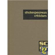 Shakespearean Criticism by Lee, Michelle, 9780787688356