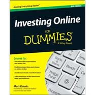Investing Online for Dummies by Krantz, Matt, 9781119228356