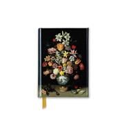National Gallery  Bosschaert - a Still Life of Flowers Foiled Pocket Journal by Flame Tree Studio, 9781787558359