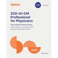 ICD-10-CM Professional for Physicians with Guidelines 2023 by Optum360, 9781622548361