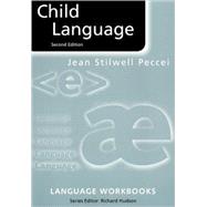 Child Language by Peccei,Jean Stilwell, 9780415198363