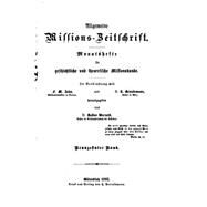 Allgemeine Missions-zeitschrift by Warneck, Gustav, 9781522988366