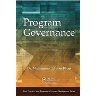 Program Governance by Khan, Muhammad Ehsan, 9780367378370