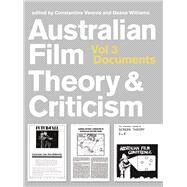 Australian Film Theory and Criticism by Verevis, Constantine; Williams, Deane, 9781783208371