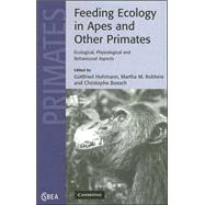 Feeding Ecology in Apes and Other Primates by Edited by Gottfried Hohmann , Martha M. Robbins , Christophe Boesch, 9780521858373