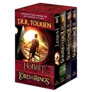 J. R. R. Tolkien 4-Book Boxed Set: the Hobbit and the Lord of the Rings (Movie Tie-In) : The Hobbit, the Fellowship of the Ring, the Two Towers, the Return of the King by Tolkien, J. R. R., 9780345538376