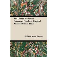 Salt Glazed Stoneware - Germany, Flanders, England and the United States by Barber, Edwin Atlee, 9781406768381